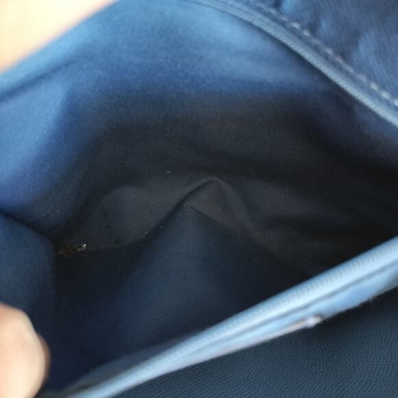 4742) Coach Denim Diagonal Horse Carriage Print Coated Canvas Tote Bag C4061 - Picture 11 of 13